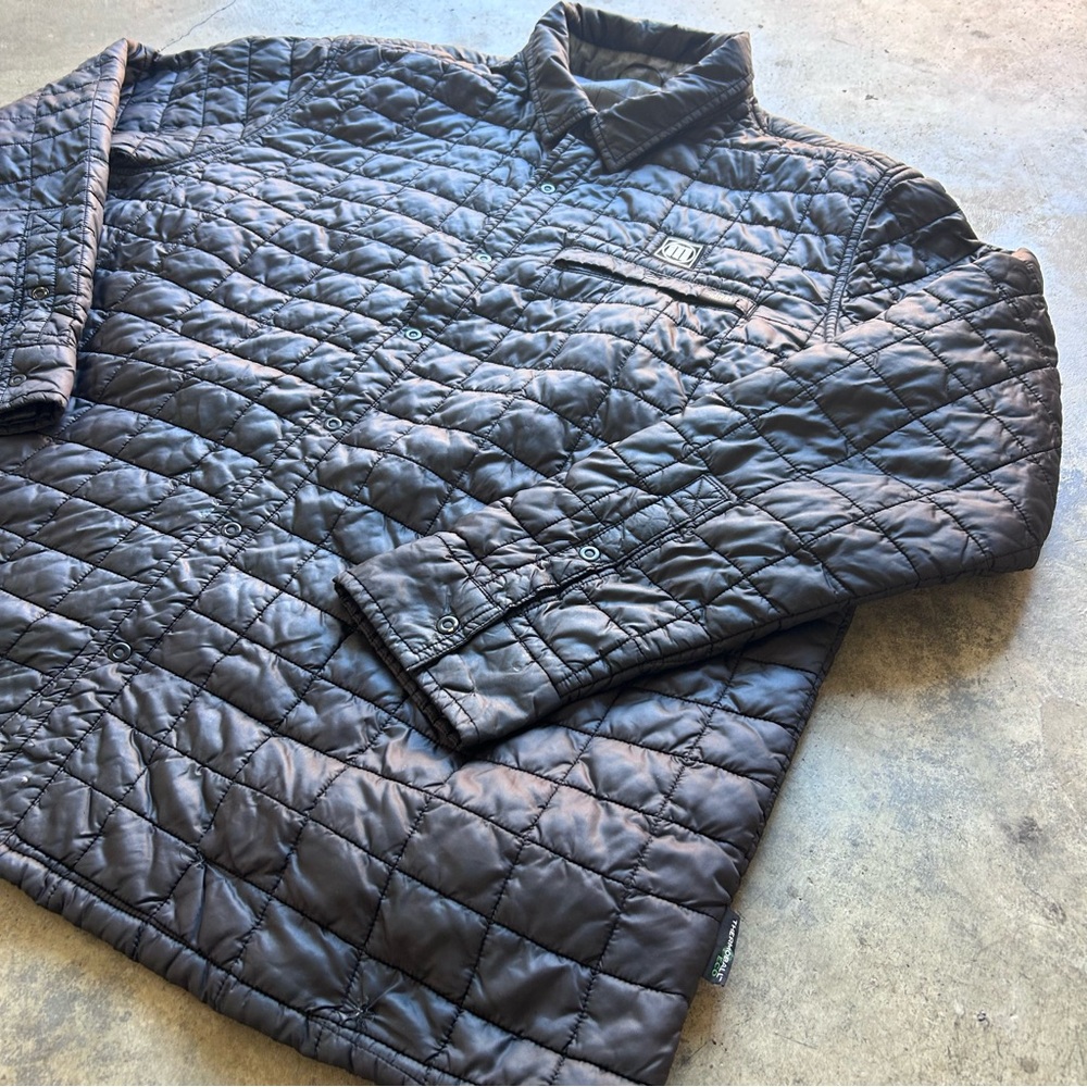 The North Face Men's Quilted Gray Jacket